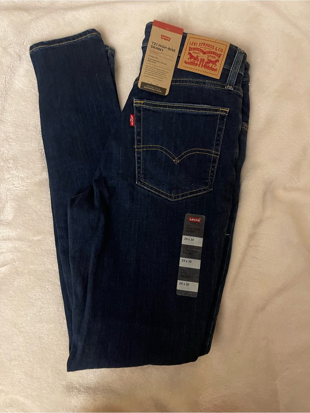 Levi's Men's Indigo Skinny Jeans